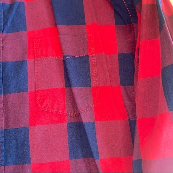 Aeropostale Plaid Button Down Shirt checker pattern Size Large - Picture 2 of 4